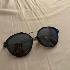 Christian Dior Eclat black marble blue mirror sunglasses Dior | Accessories | Christian Dior Eclat Black Marble Blue  main image 4